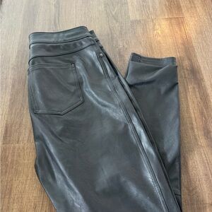 SPANX Black High-Waist Leggings